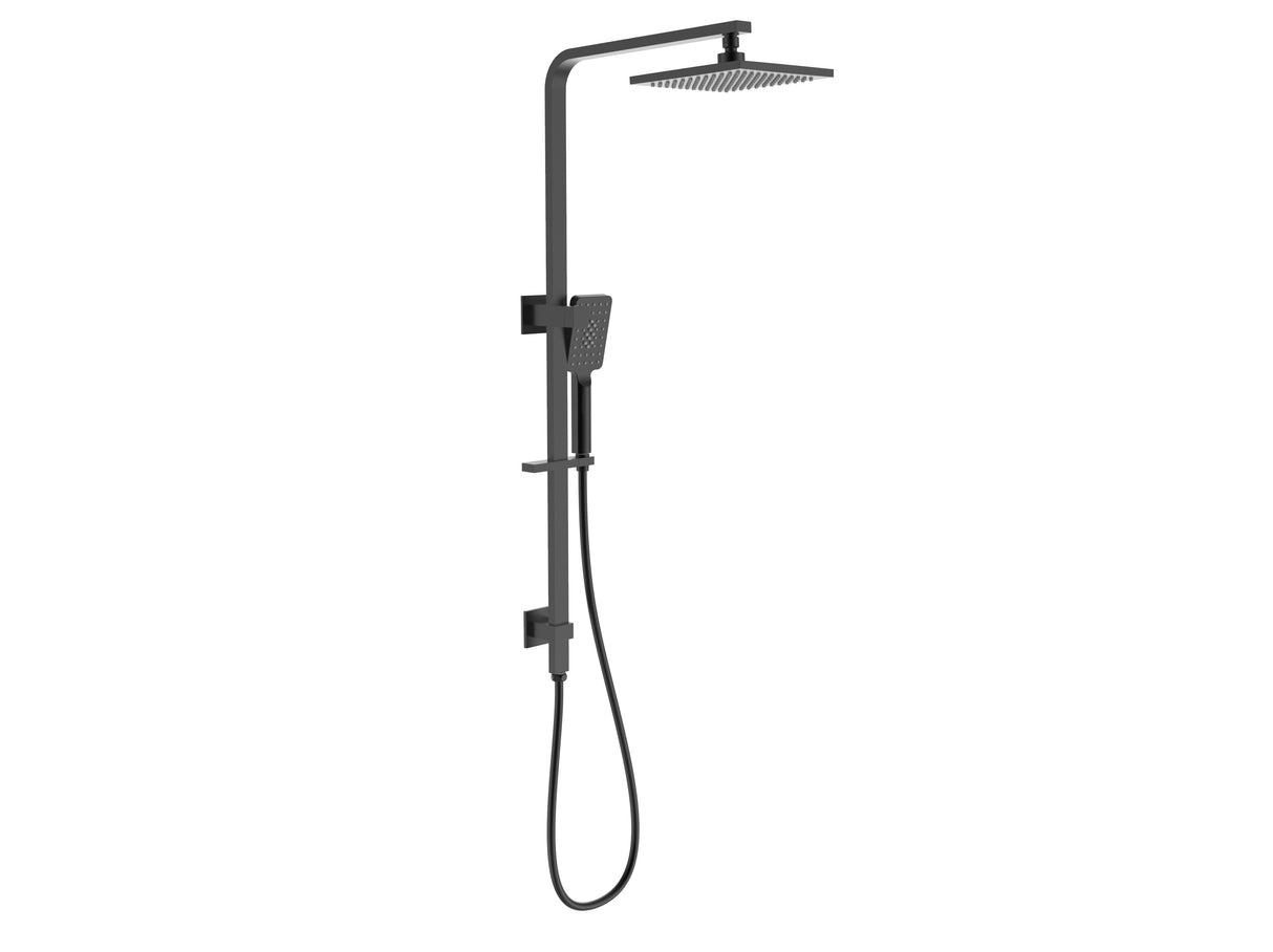 Eden Square Multi-function Shower Set - Matte Black