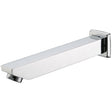 Yale Square Bath Spout 160mm - Chrome
