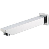 Yale Square Bath Spout 160mm - Chrome