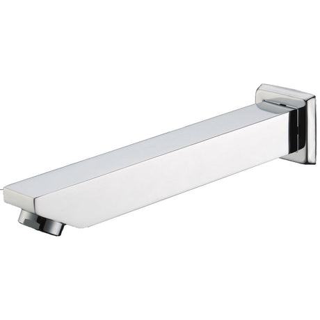 Yale Square Bath Spout 160mm - Chrome