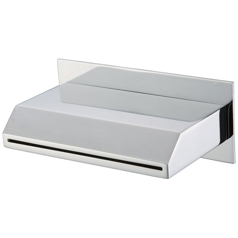 Yale Trapezium Shaped Bath Spout (Chrome)