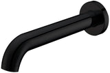 Yale L-Cylinda Bath Spout 200mm - Matte Black