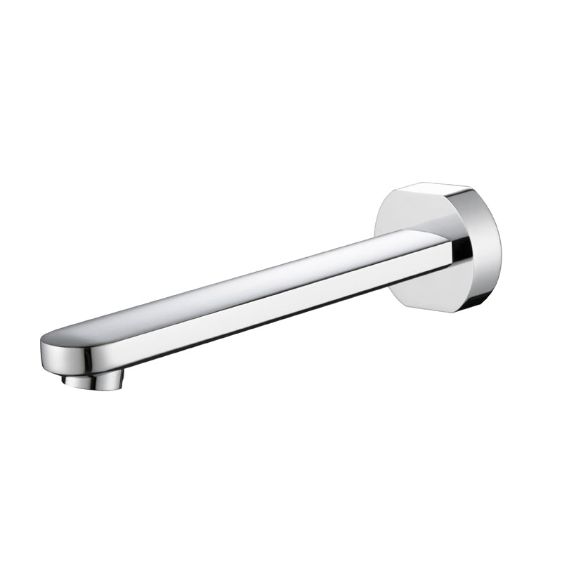 Cora Bath Spout 200mm - Chrome