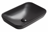 POSEIDON Matte Black Insert Basin (Rectangle: 515x340x155)