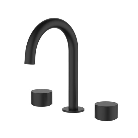 Tana 1/4 turn C/D Basin Set - Matte Black