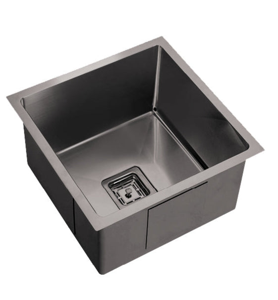 POS Stainless Steel Kitchen Sink 450x450x235 (Gun Metal)