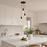 Pendant Light POZUETA 63N Steel Black