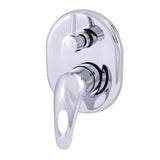 Mina Wall Mixer With Diverter (Chrome)