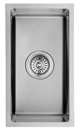 New Cora Above / Undermount Sink 240 x 440 x 200mm (Chrome)