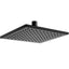 Eden Square Overhead Shower 200mm - Matte Black