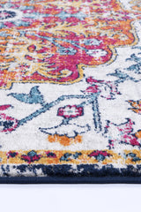Provence Miliana Grey Blue Transitional Rug - PROV05