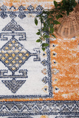 Provence Taza Terracotta Cream Transitional Rug - PROV07