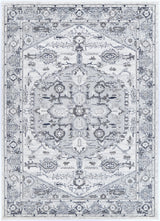Provence Gaul Traditional Grey & Cream Rug