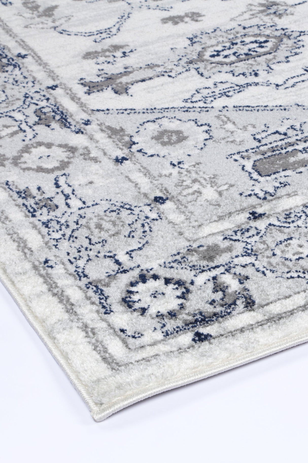 Provence Gaul Traditional Grey & Cream Rug