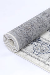 Provence Gaul Traditional Grey & Cream Rug