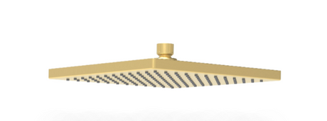 Rosa Square Overhead Shower 200mm - Brushed Gold