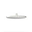 Otus Round Overhead Shower 250mm - Brushed Nickel