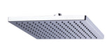 Rosa Square Overhead Shower (Chrome)