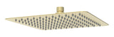 Nova Square Overhead Shower 250mm (Brushed Gold)