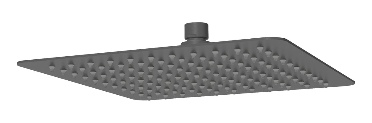 Nova Square Overhead Shower 250mm - Brushed Gun Metal