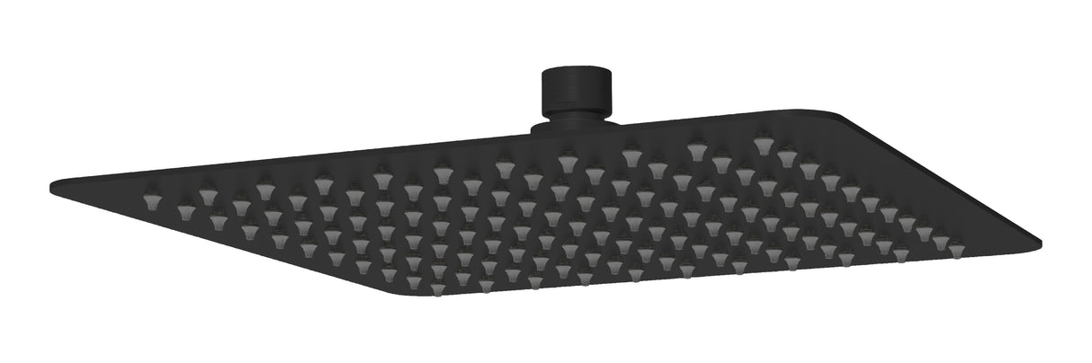 Nova Square Overhead Shower 250mm - Matte Black