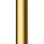 Round Vertical Shower Arm - Brushed Gold