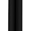 Round Vertical Shower Arm - Matte Black