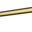 Round Horizontal Shower Arm - Brushed Gold