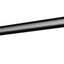 Round Horizontal Shower Arm - Brushed Gun Metal