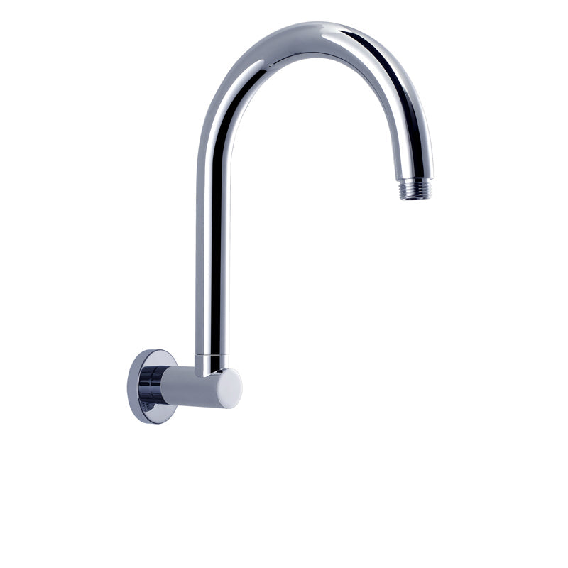 Round Curved Shower Arm (Chrome)