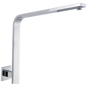Rectangle Curved Shower Arm - Chrome