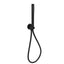 Tube Hand Shower On Wall Outlet Bracket - Matte Black
