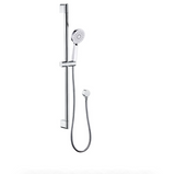 Maya Round Brass Multi-function Sliding Shower Set (Chrome)