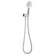 Cora Round Hand Shower On Wall Outlet Bracket - Chrome