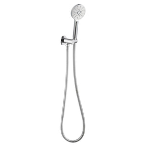 Cora Round Hand Shower On Wall Outlet Bracket - Chrome