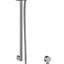 Cora Round Sliding Shower Set - Brushed Nickel