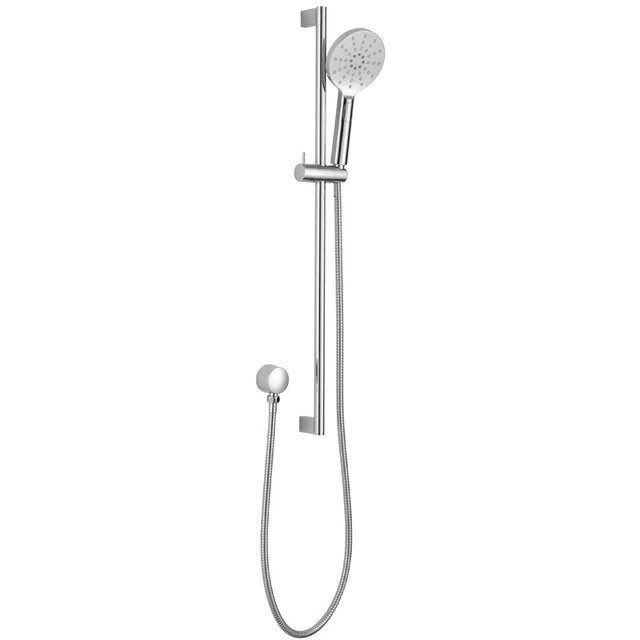 Cora Round Sliding Shower Set - Chrome