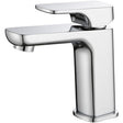 Eden Soft Square Basin Mixer - Chrome
