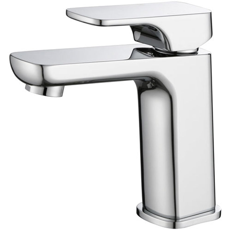 Eden Soft Square Basin Mixer - Chrome