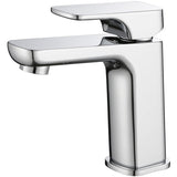 Eden Soft Square Basin Mixer - Chrome