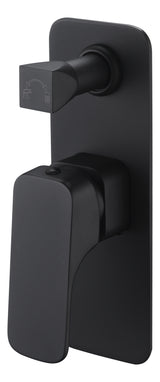 Eden Wall Mixer with Diverter - Matte Black