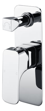 Eden Wall Mixer with Diverter - Chrome