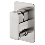 Nova Wall Mixer with Bottom Diverter (Brushed Nickel)