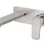 Nova Wall Basin Mixer - Brushed Nickel