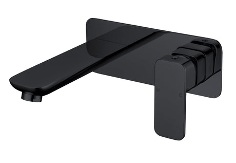 Nova Wall Basin Mixer - Matte Black