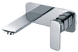 Nova Wall Basin Mixer - Chrome