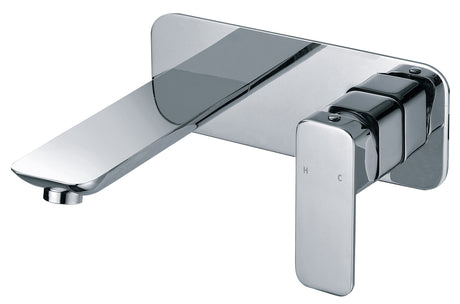 Nova Wall Basin Mixer - Chrome