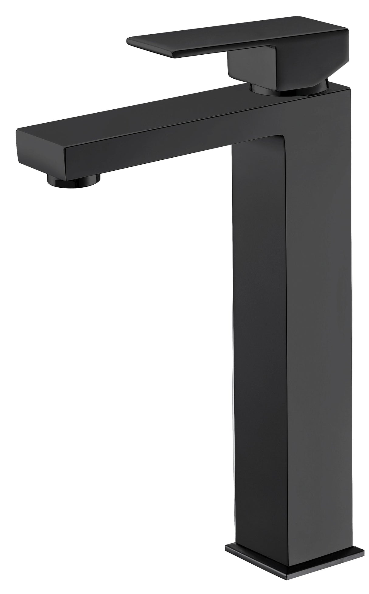 Rosa High Rise Basin Mixer - Matte Black