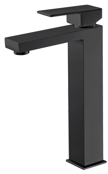 Rosa High Rise Basin Mixer - Matte Black