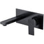Rosa Wall Basin Mixer - Matte Black